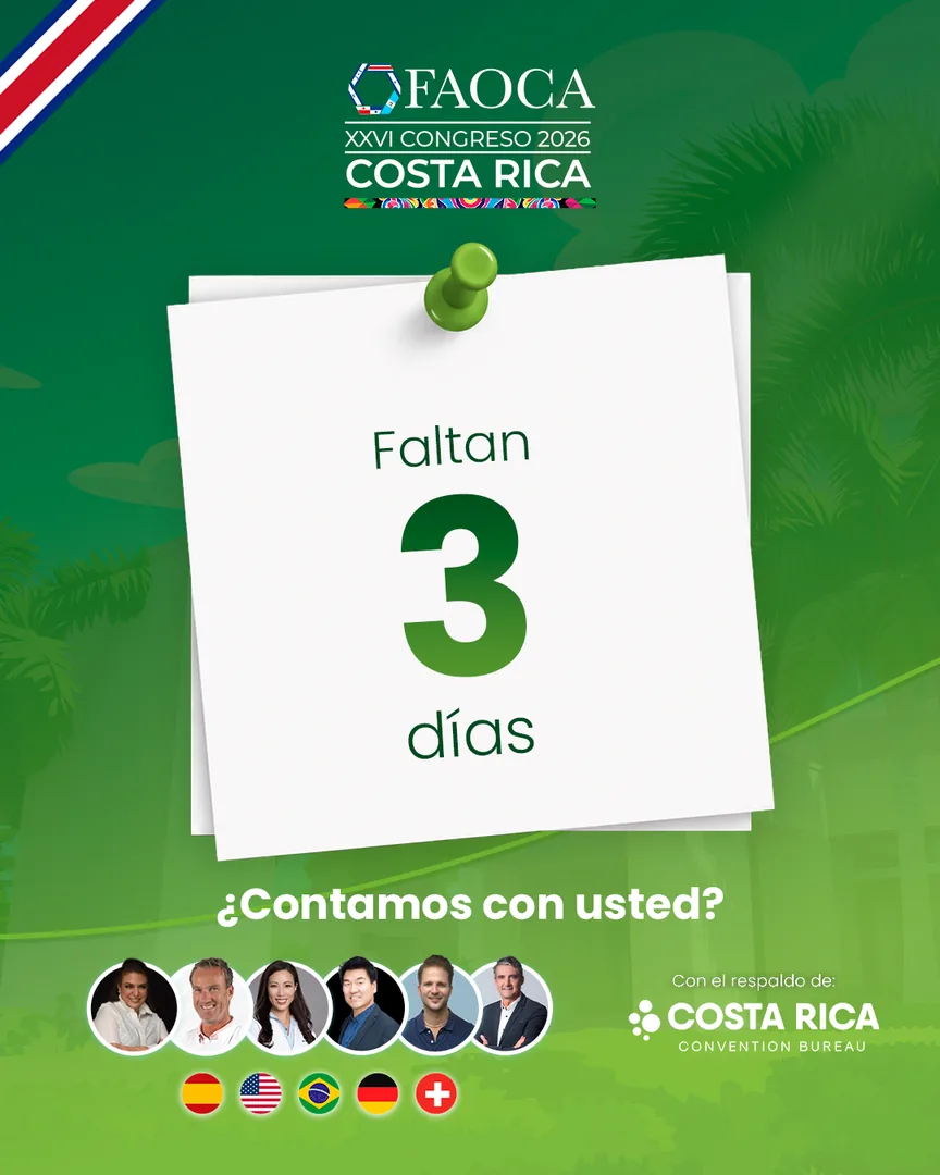 Cuenta regresiva de FAOCA 2026: faltan 3 días. ¿Contamos con usted?
