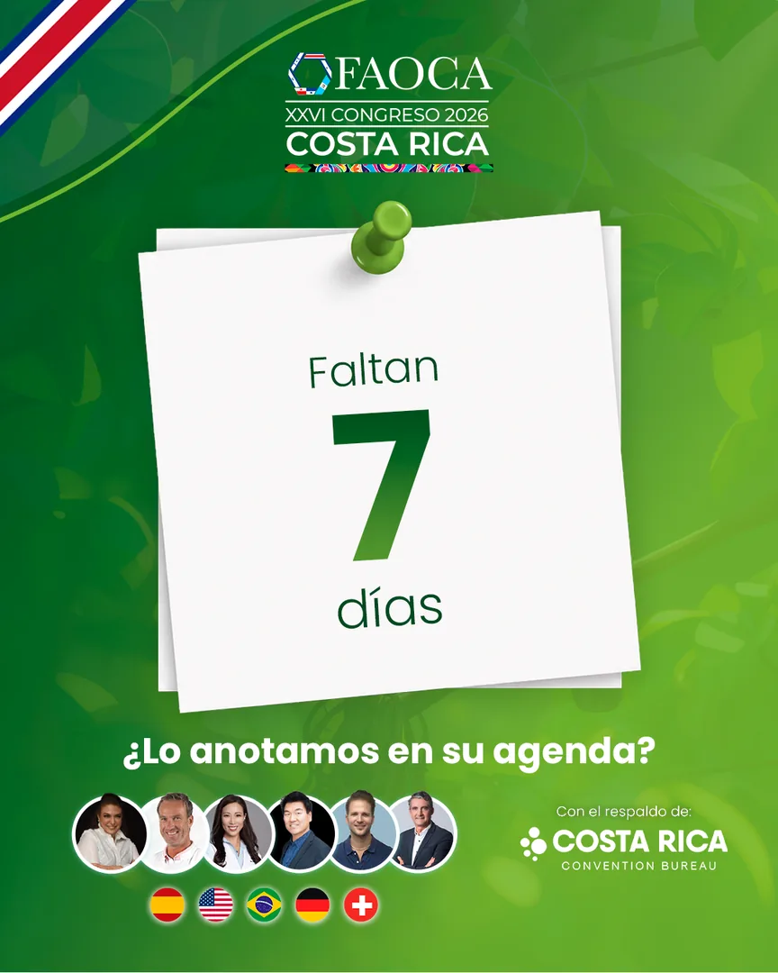 Cuenta regresiva de FAOCA 2026: faltan 7 días. ¿Lo anotamos en su agenda?
