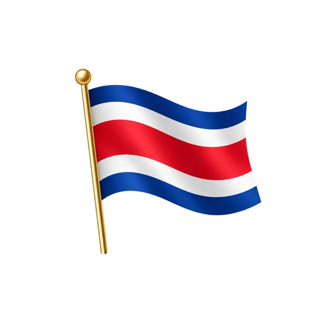 Ícono: bandera de Costa Rica