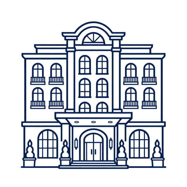 Ícono: hotel sede