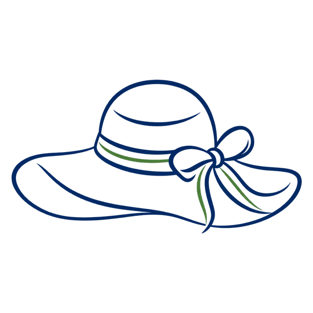 Ícono: sombrero de playa